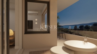 Istra, Medulin - luksuzno stanovanje 82m2 s panoramskim pogledom na morje 