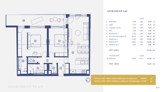 Istra, Umag, Savudrija - stanovanje 61m2, v luksuznem naselju, primerno za invalide