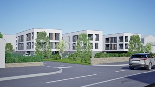 Zadar, Ričine - stanovanje 50,5 m2 z vrtom, novogradnja