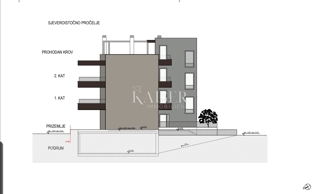 Sukošan S4 velika terasa + balkon, novogradnja