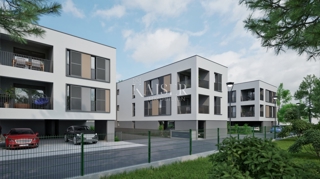 Zadar, Ričine, dvosobno stanovanje 82 m2 z vrtom, novogradnja