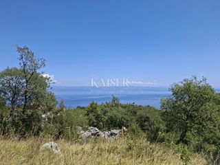  Zazidljivo zemljišče Sveta Jelena, Mošćenička Draga, 1.644m2