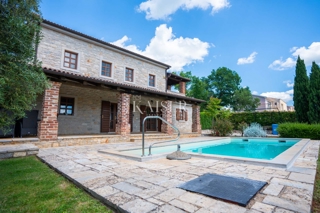 Poreč, Istra, okolica, čudovita kamnita vila z bazenom