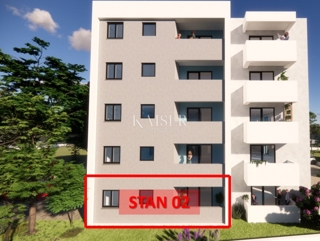 Istra, Pula - dvosobno stanovanje 54m2 v novogradnji