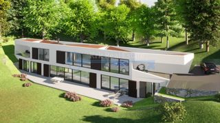 VRBNIK-ZAZIDLJIVO ZEMLJIŠČE S PROJEKTOM ZA LUKSUZNO VILO