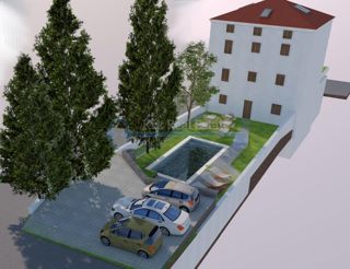 PUNAT - NEPREMIČNINA ZA PREUREDITEV V HOTEL, Z GRADBENIM DOVOLJENJEM