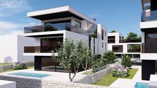 Stavbno zemljišče s projektom  – Njivice, otok Krk