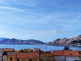 Baška: Opremljeno stanovanje s čudovitim pogledom na morje