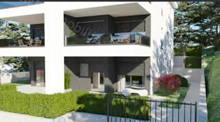 Omišalj - Nov apartma z bazenom in pogledom na morje