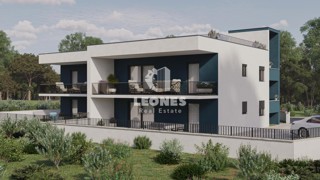 Kvalitetno stanovanje v novi stavbi v Novigradu s strešno teraso
