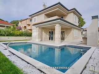 Otok Krk, Vrbnik, Nova samostojna hiša z bazenom.