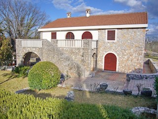 Otok Krk, Dobrinj. Kamnita hiša