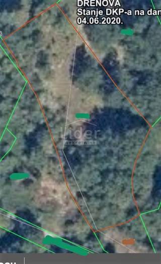 Zemljišče Drenova, 1793m2