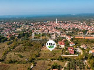 VODNJAN - gradbeno zemljišče 1186m2