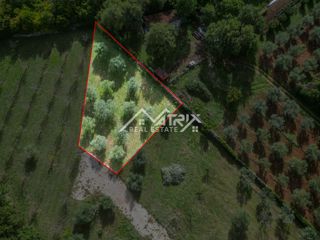 Vodnjanska okolica, zazidljivo zemljišče 643 m², obdano z zelenjem