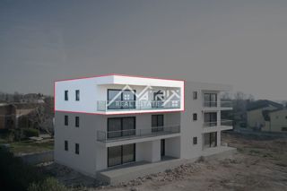 Poreč, Penthouse z 2 spalnicama in pogledom na morje