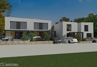 Moderna vrstna hiša, novogradnja S3, Vabriga, Istra