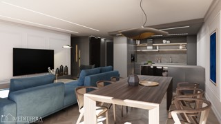 Apartma s tremi spalnicami in pogledom na morje, Poreč, Istra