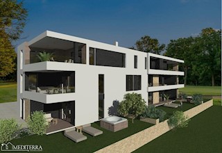 Apartma S2 v pritličju moderne novogradnje, Novigrad Istra