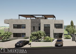 Pritlični apartma 106m2 na odlični lokaciji, Poreč, Istra