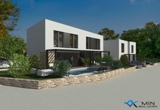 Vrstna hiša z bazenom v Taru (Vabriga) S1
