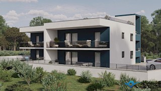 Moderno stanovanje s strešno teraso v Novigradu (S4)