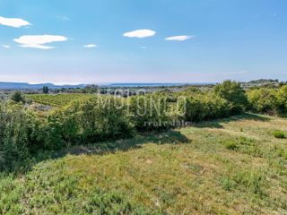 ISTRA, VODNJAN - Građevinsko zemljište s otvorenim pogledom na more
