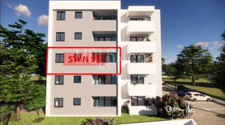 ISTRA, PULA - Novogradnja, stan 19 – 2. kat, 54,42 m²