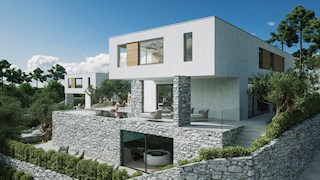 Vodice, luksuzna vila z bazenom in razgledom