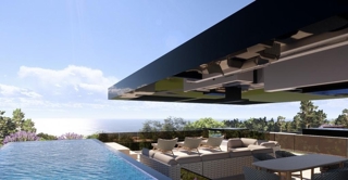 Mesto Krk - Luksuzni penthouse s panoramskim pogledom in bazenom