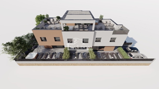 Vodice - NOVOGRADNJA stan S3 s vrtom, 150 m od mora