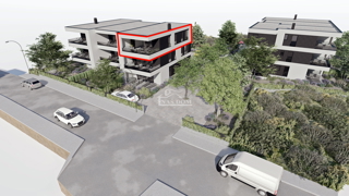 Vodice, SRIMA-** NOVOGRADNJA** S6 Stan s pogledom na morje, 300m od plaže