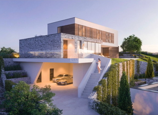 Ekskluzivna vila "1" s panoramskim pogledom na morje in otočje