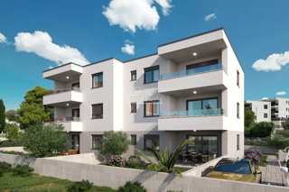 Brodarica - Apartma A2 v pritličju z vrtom, novogradnja