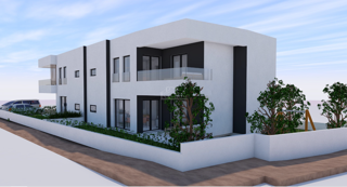 Vodice - **NOVOGRADNJA** S4 stan s tri spalnice, I kat manjše zgradbe