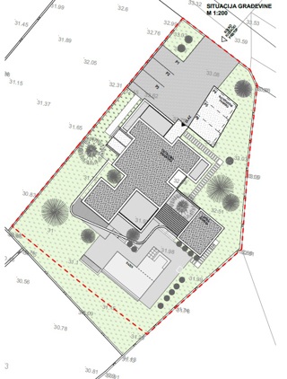 Vodice – Impresivna sodobna vila z bazenom, zdraviliško oazo in dih jemajočim razgledom