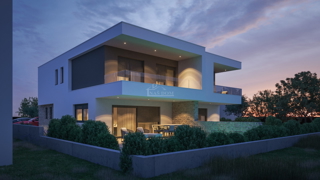 Vodice - Luksuzna dvojna hiša S2 na mirni lokaciji - novogradnja