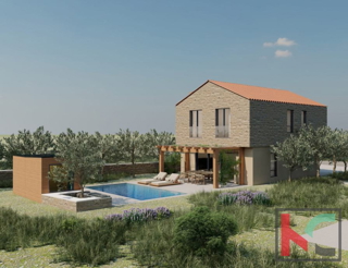 Istra, Svetvinčenat, gradbeno zemljišče 547m2 z pravnomočnim gradbenim dovoljenjem, #prodaja