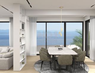 Lovran - apartmaji v novi urbani stavbi s pogledom na morje