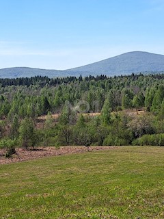 Slunj - kmetijsko zemljišče s potokom