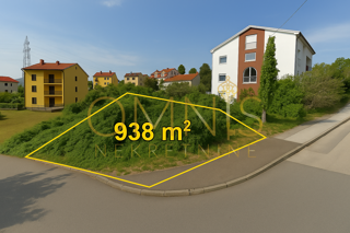 Gradbeno zemljišče 1077 m² – Mariniči, odlična lega
