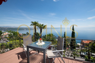 Opatija, Punta Kolova – prostorno stanovanje 140 m², drugi niz do morja z razgledom