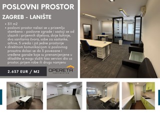 Prodaja, Ured, Lanište, Jaruščica, 311m2