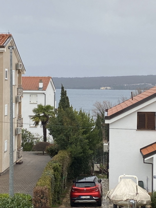 Porat, Malinska - apartma 100 m od morja, pogled na morje
