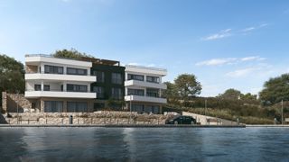 Vrhunski apartma v novogradnji, prvva vrsta do morja - Stara Baška