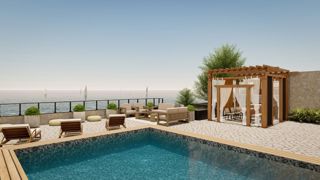 Penthouse prvi red do mora v novogradnji - Stara Baška