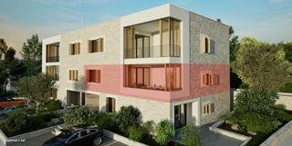 Prostoren stan s teraso in panoramskim pogledom na morje – Lumbarda, Korčula