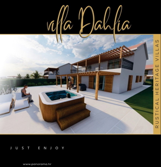 Villa Dahlia - rustikalna vila, Malinska