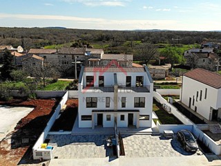 Istra, Poreč - Hiša dvojček v bližini Poreča - novogradnja s panoramskim razgledom