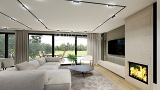 Malinska, hiša na prodaj z bazenom in pogledom na morje!